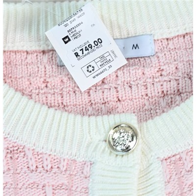 Женский вязаный кардиган