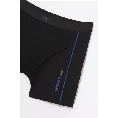 Dagi Erkek Siyah Compact Sports Boxer