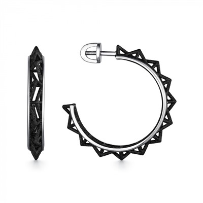 Серьги серебро 52929SB