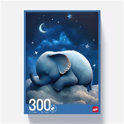 Пазл Слоненок, 300 элементов, поверхность пазла с эффектом бархатной бумаги