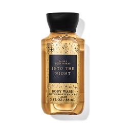Into the night travel size body wash