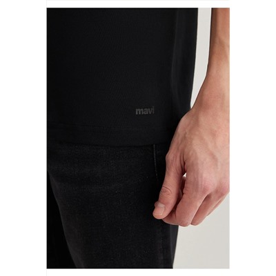 Mavi Siyah Basic Tişört Slim Fit / Dar Kesim 065574-900