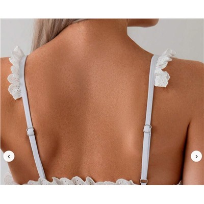 2pcs/Set Women's Green Plaid Random Floral Print Bowknot Collar Ruffle Hem Top And Shorts Set, Cute Minimalist Vest Bikini Outfit For Daily Wear For Summer Beach Vacation