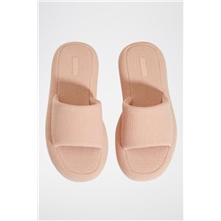 Sandalias con plataforma Rosa