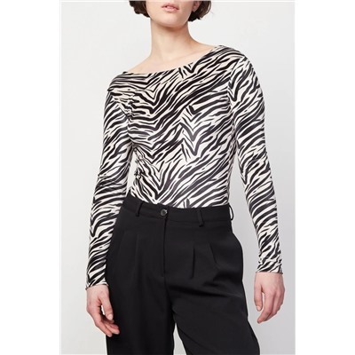 Body Zebodiz Negro y blanco