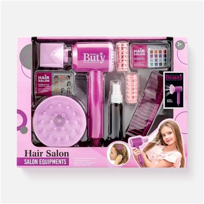 Игровой набор с феном и аксессуарами