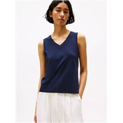 Drapey V-Neck Tank Top