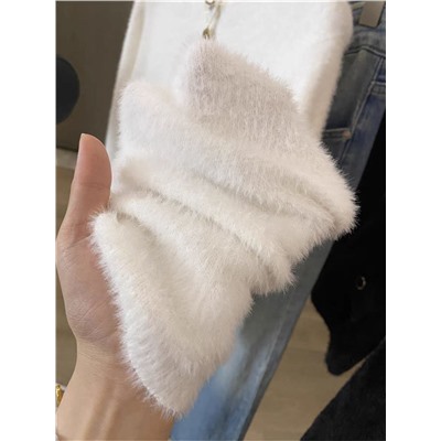 Женский пушистый кардиган