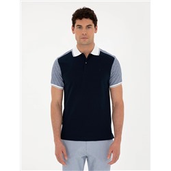 Lacivert Slim Fit Tişört
