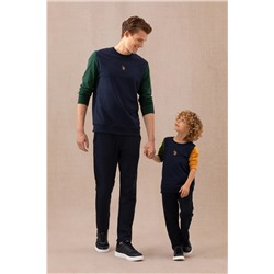 Erkek Lacivert Sweatshirt