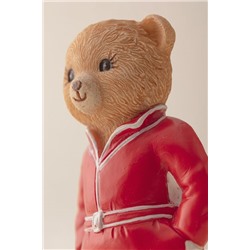 Jolie Bear Magnet - Kırmızı - 4x8 cm