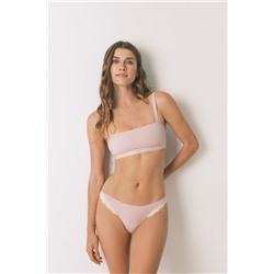 Top sin costuras algodón rosa