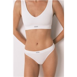 Braga tanga sin costuras blanco