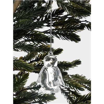 Игрушка елочная, 4х5 см, акрил, Пингвин, Event