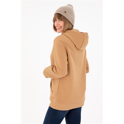 Erkek Camel Basic Sweatshirt