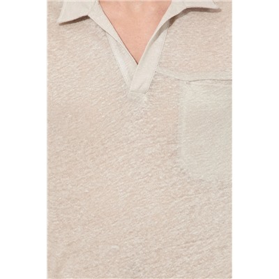 Erkek Taş Polo Yaka Tişört