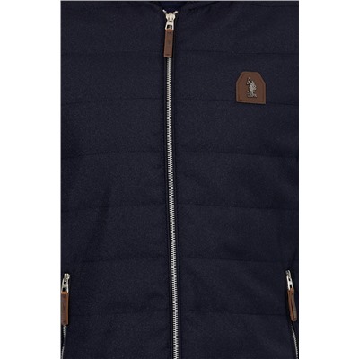 Erkek Lacivert Triko Hırka