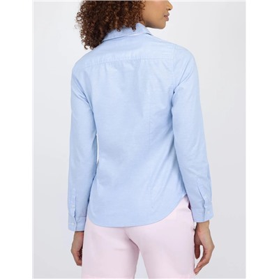 LONG SLEEVE SOLID STRETCH OXFORD SHIRT