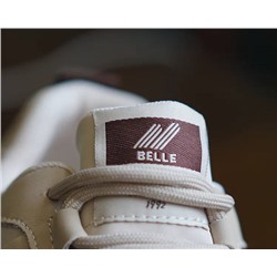 Belle  👟оригинал! Распродажа с фабрики, количество ограничено⚡️ Женские кроссовки на высокой подошве, сшиты из свиной кожи, комбинированной тканями. Цена на оф сайте выше 8000р