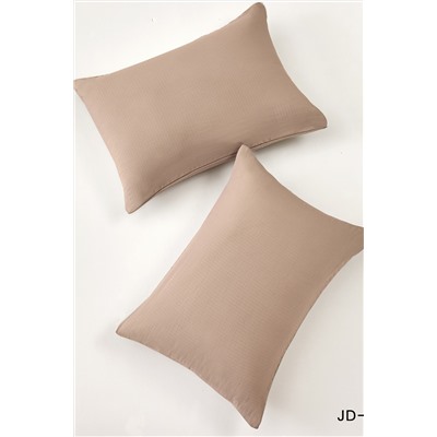 Комплект постельных принадлежностей, простыня на резинке Борт 25 + 2 наволочки 50*70 мокко