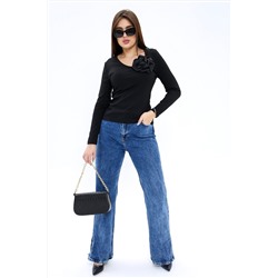 Лонгслив трикотажный Роза