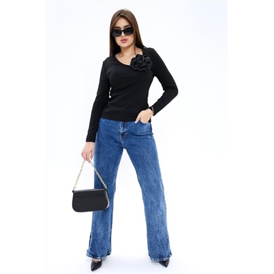 Лонгслив трикотажный Роза