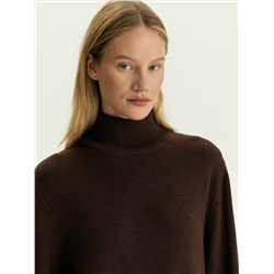 Удлиненный свитер с шерстью, B3031/ekollon