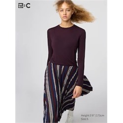 HEATTECH Extra Warm Cashmere Blend Crew Neck T-Shirt