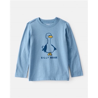 Carter's    Toddler Boy Dumptruck Long-Sleeve Graphic Tee - Blue