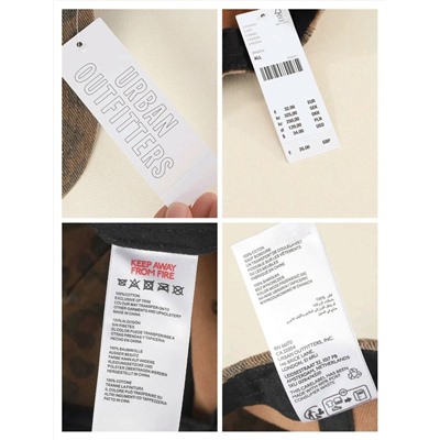 Бейсболка унисекс с леопардовым принтом  H&*M