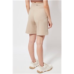 Bermudas cintura alta Beige