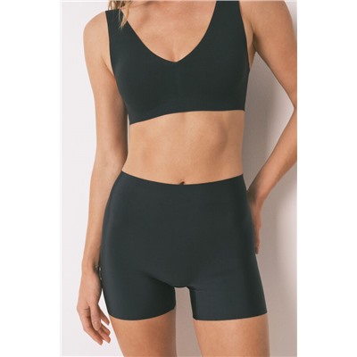 Pantalón corto interior clean cut negro