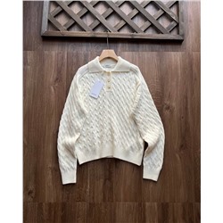 Женский трикотажный свитер с отложным воротником  Hacket*t Londo*n