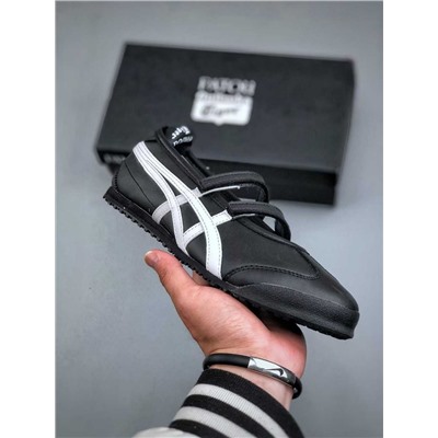 Классические повседневные кожаные балетки Maiso*n Patou x Onitsuk*a Tiger Mexico 66® Ballerina 160225
