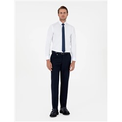 Beyaz Slim Fit Uzun Kollu Gömlek