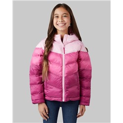 KIDS' HOODED PUFFER JACKET