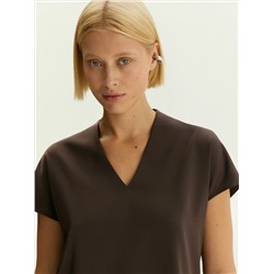 Блузка с V-образным вырезом, B2781/samali