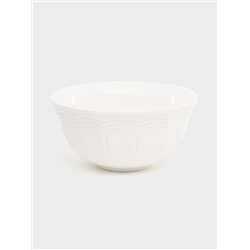 Салатник, 12 см, 0.3 л, белый, Elite