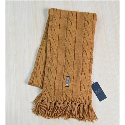 Классический вышитый шарф из смеси шерсти РАЛЬ*Ф Л