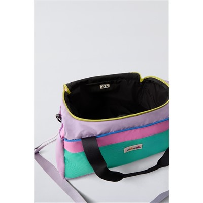 MULTICOLOURED BOWLING BAG