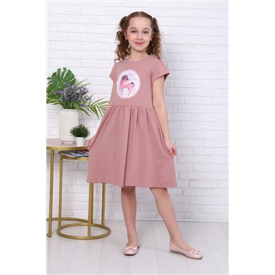 Платье Заклинание короткий рукав детское НАТАЛИ #900137