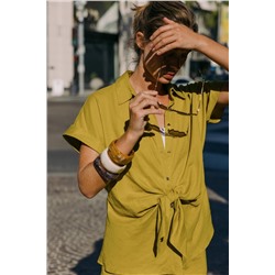 CAMISA NUDO CON LINO