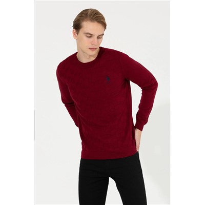 Erkek Vişne Basic Kazak