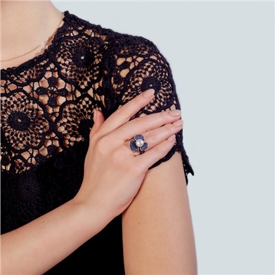 Кольцо серебро 51821Y1U