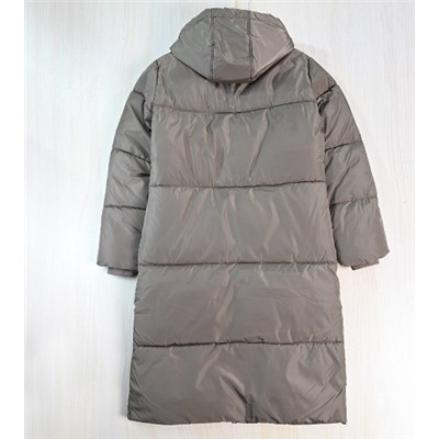 Женское зимнее толстое ветрозащитное теплое стеганое хлопковое пальто с капюшоном