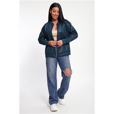 Женский бомбер на молнии 20691