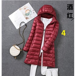 Легкая женская куртка на пуху