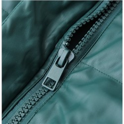 Женский жилет из искусственной кожи