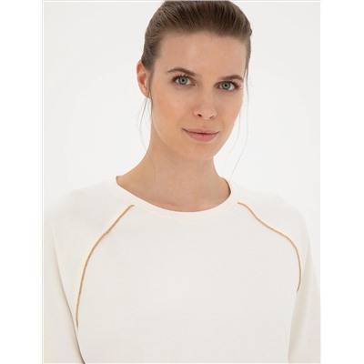 Ekru Comfort Fit Sweatshirt