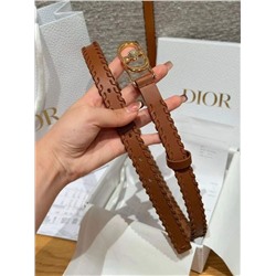 Женский кожаный ремень со стразами   DIO*R  Montaign*e Juli*e